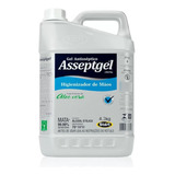 Alcool Gel Asseptgel Cristal Bactericida 71,04ºinpm 5 Litros