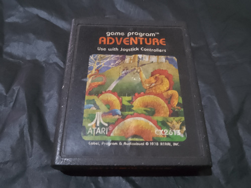 Atari 2600, Adventure, Juego Original. Ed.1978 Original.