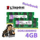 Memoria Ram Ddr2 4gb (2x2gb) 800mhz Pc-6400 Kvr800d2s6/2g