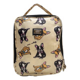 Porta Cosmético Organizador Neceser Trendy Viaje Grande Color Bulldog Frances