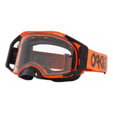 Goggles Motox/enduro Oakley Airbrake Clear Naranja 0oo704670