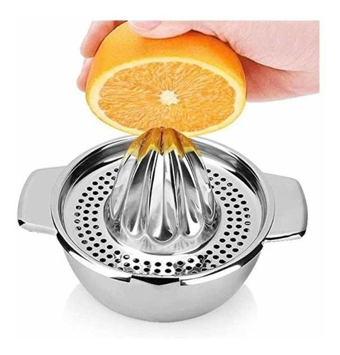 Exprimidor Manual De Jugo Limón Naranjas Acero Inoxidable