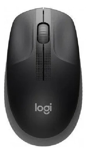 Mouse Sem Fio Logitech Usb 1000dpi Preto - M190