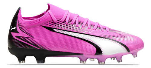 Botines Hombre Puma Ultra Match Fg Rosa Jj deportes