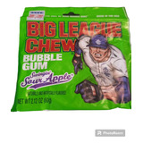 Big League Chew Bubble Gum 2.12 Oz 60 G Swingin Sour Apple 