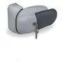 Cerradura P/ Cuarto Frio Redonda 4c/ Llave -20°c Inox Caff Gris