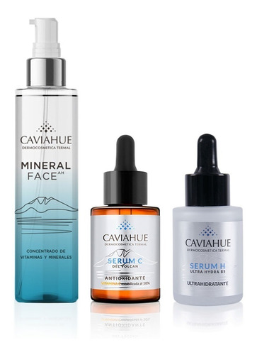 Caviahue Kit Serums Fortificante Ilumina Hidrata Tu Piel