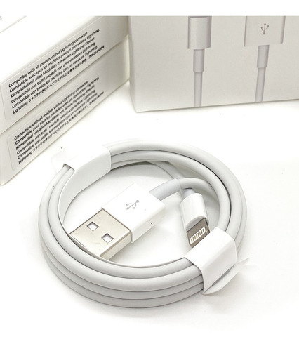 Cable Cargador iPhone Original Usb Lighting 1 Metro