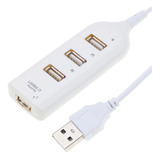 Hub Usb De 4 Puertos Splitter Usb 2.0 Para Pc Ps1 Mini O Tv