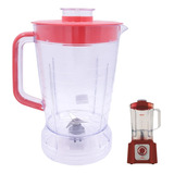 Copo De Liquidificador Arno Power Max 1000 Cristal Vermelho