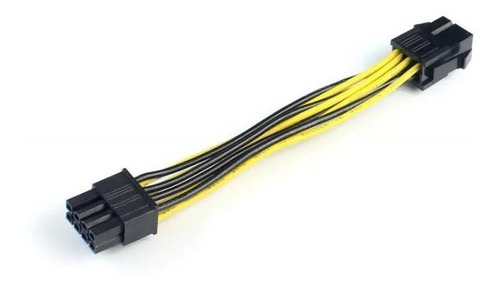 Cable Extensor Pci-e De 6 Pin Hembra A 8 Pin Macho