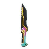 Cuchillo Glitchpop Dagger Valorant - Cosplay - Impreso En 3d