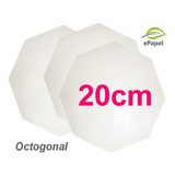 800 Folhas Papel Manteiga 20cm Pizza Octogonal Forrar Caixas