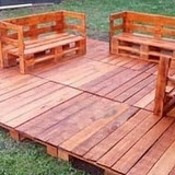 Sillones De Pallets Jardineros 