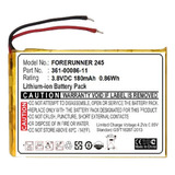 Bateria 361-00086-11 Compativel Com Forerunner 245 