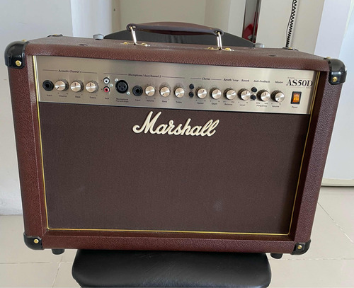 Amplificador Marshall As50d Usado. Perfecto Estado. Con Caja