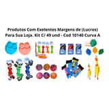 Promoção Kit Produtos Atacado Petshop Cães E Gatos 49 Itens 