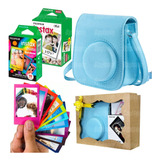 Kit Presente Bolsa Instax Mini Branca + 20 Fotos + 10 Colors