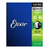 Cuerdas Elixir 19052 Optiweb Guitarra Eléctrica 10-46