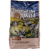 Taste Of The Wild Ancient Wetlands Con Granos Con Aves Asada