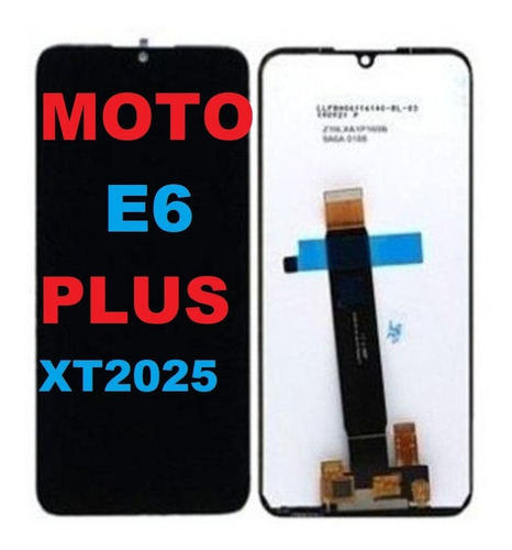 Frontal Tela Touch Display Moto E6 Plus Xt2025 2019 