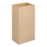 Pack Sacos De Papel Kraft 15x30x10cm Con Fuelle 50unidades