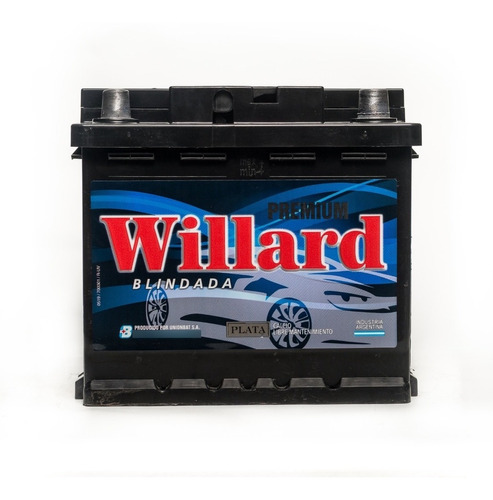 Bateria Auto Willard 12x50 Envio E Instalacion En El Dia