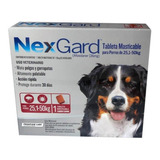 Pulgas Garrapatas Pastilla Nexgard - Perros De 25 A 50kg X6