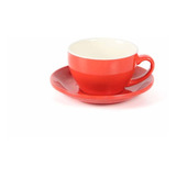 Combo X6 Tazas Y Platos Linea Oslo 80 Ml Ideal Arte Latte