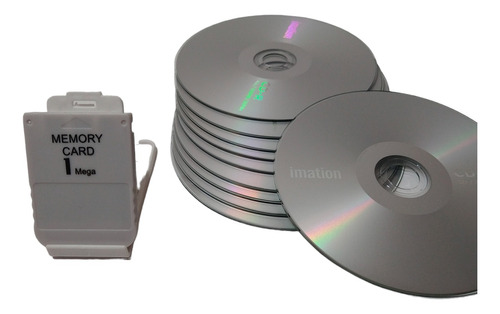 Memory Card Playstation | Ps One [ Free Psx Boot ] + 10 Cd´s