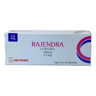 Rajendra Letrozol 2.5 30 Tabletas Hetero | Envío gratis