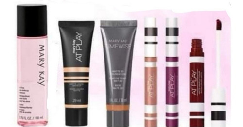 2 Maquillajes Mary Kay At Play,3d Desmaquillante Y Labiales 