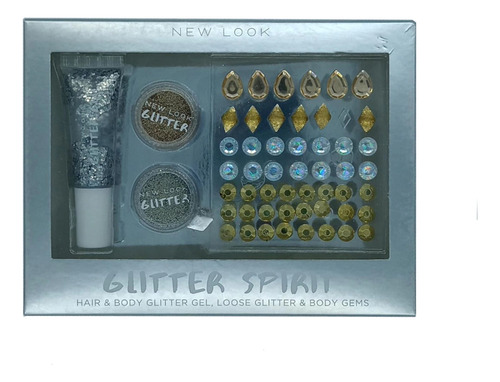 Set Glitter, Gel Brillo Cabello Y Cuerpo