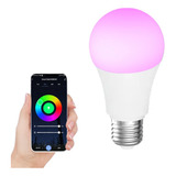 Bombilla Inteligente Wifi De 7 Colores Con Control De Aplica