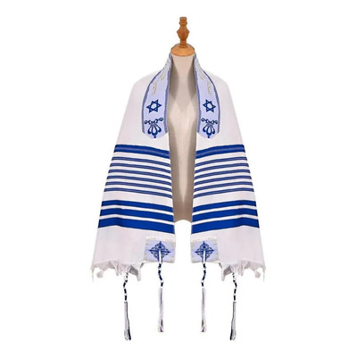\u002F\u002F Ll Mantón Judío Israelí Tallit Katan Con Hilo Tzitzit,60 | Meses sin interés