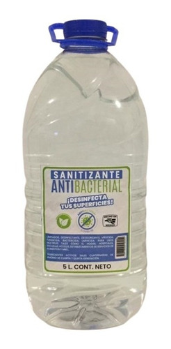 Sanitizante Desinfectante 5l Liquido Tapetes Y Superficies