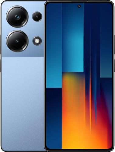 Smartphone Xiaomi Poco M6 Pro 4g, 8gb / 256g, Azul, Global