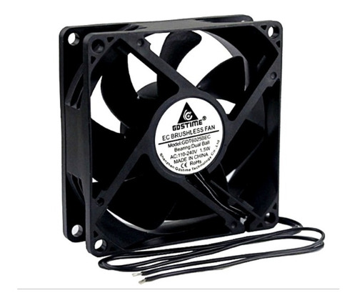 Pack 4 Unidades Ventilador Fan 60mm X 60mm X 25mm (220v) 