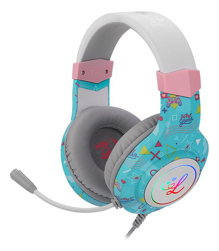 Headset Gamer Redragon Hylas Luluca L260rgb Branco Rgb