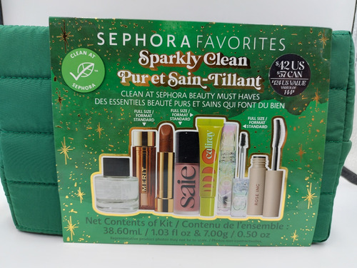 Sephora Favorites Kit Maquillaje Sparkly Clean Original 