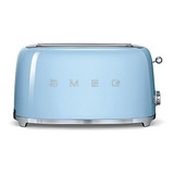 Tostadora Smeg 4 Rebanadas 220 Volt - Tsf02pbeu | Celeste §