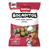 Golocan Bocaditos Soft Blandos 100g Snack Nutritivo P/ Perro