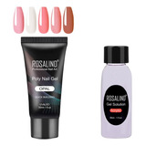 Polygel Para Uñas Rosalind 30ml + Solucion 