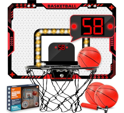 Baturu Mini Basketball Hoop Indoor With Led