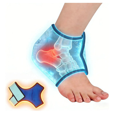 Compresas Frías y Calientes Pies Bolsa De Gel Reutilizable,Paquete de Hielo,Compresas Frio y Calor,Utilizado para Tratar La Fascitis Plantar,TendóN de Aquiles, Espolones en El TalóN, Alivio Del Dolor | MercadoLibre