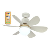 Ventilador De Techo Para El Hogar Con Luz Led E27 Universal