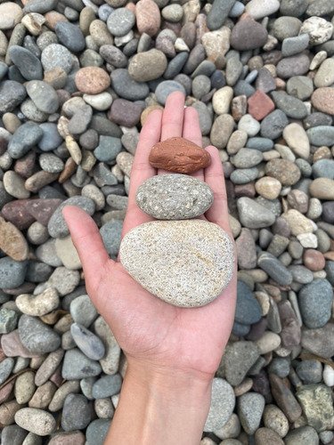 Piedras Mini Tejo De Río Bolsa 20 Kg.
