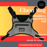 Moldes De Carteras Moldería Digital Pdf Pechera Chest Bag