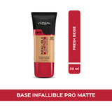 Base Loreal Paris Infallible Pro Matte - 107 Fresh Beige30 M