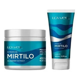 Kit Máscara Mirtilo 450g + Leave-in 180ml Lowell